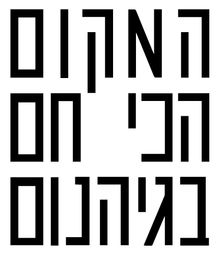 המקום הכי חם בגיהנום