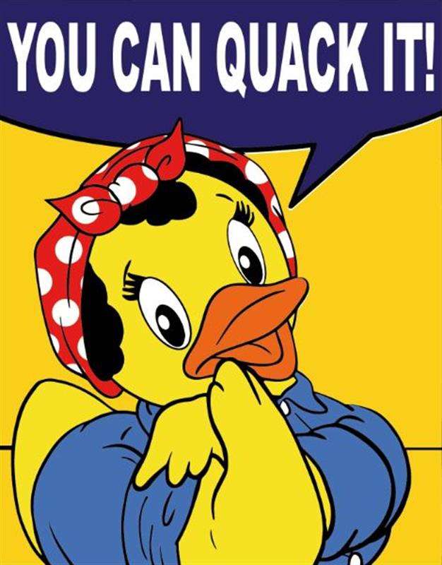 ברווז רוזי הממסמרת (Rosie the Riveter)