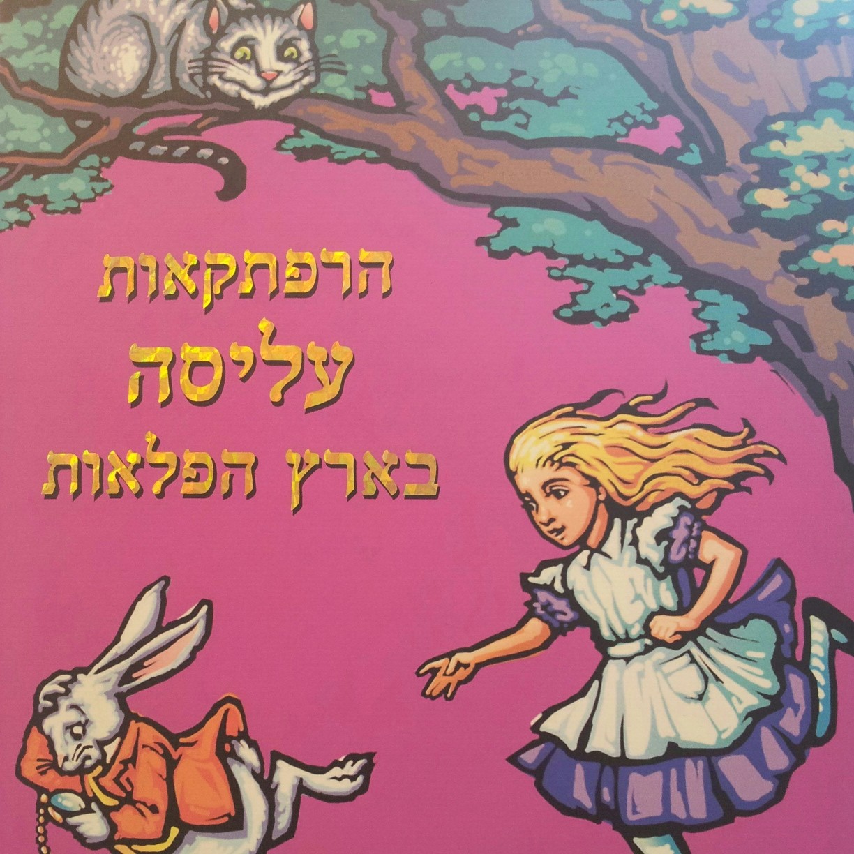 הרפתקאות עליסה בארץ הפלאות ספר פופ אפ