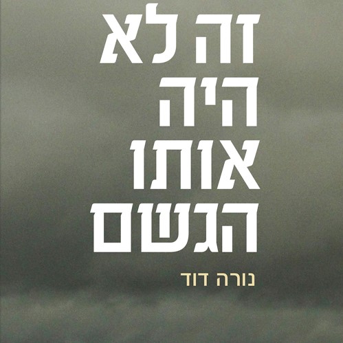 זה לא היה אותו הגשם
