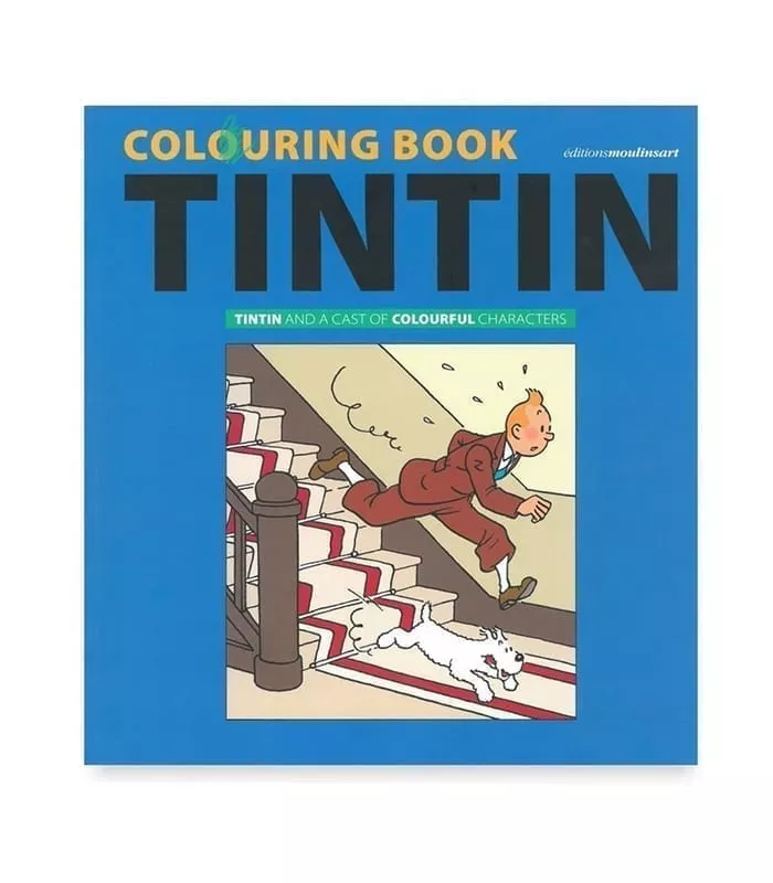 חוברת צביעה טינטין (Tintin)