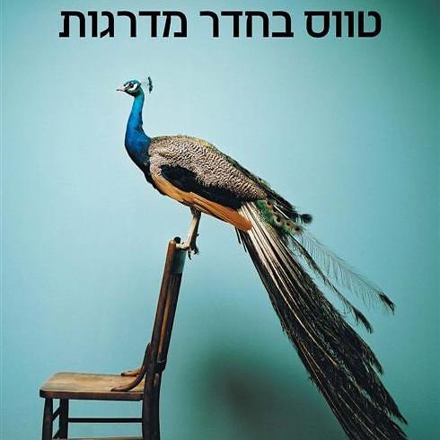 טווס בחדר מדרגות