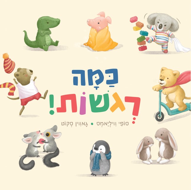 כמה רגשות! – ספר קרטון