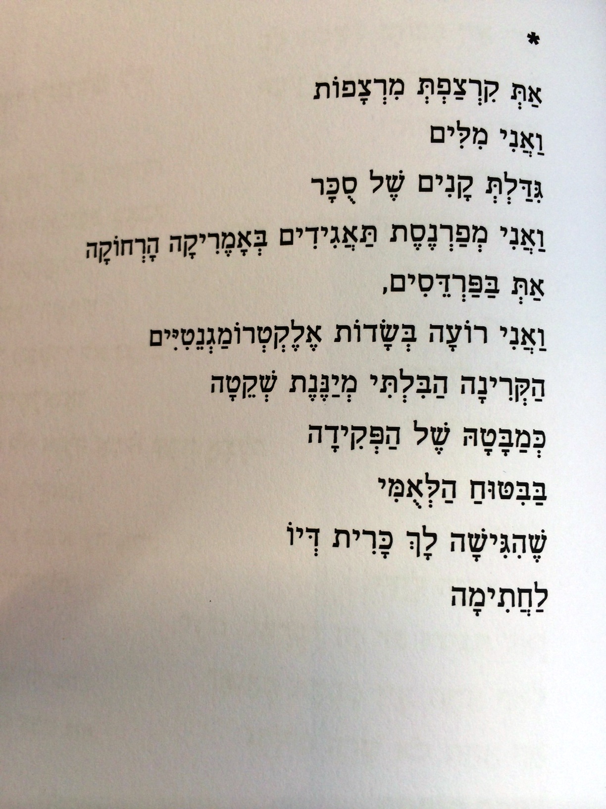 כשירדנו מהעצים