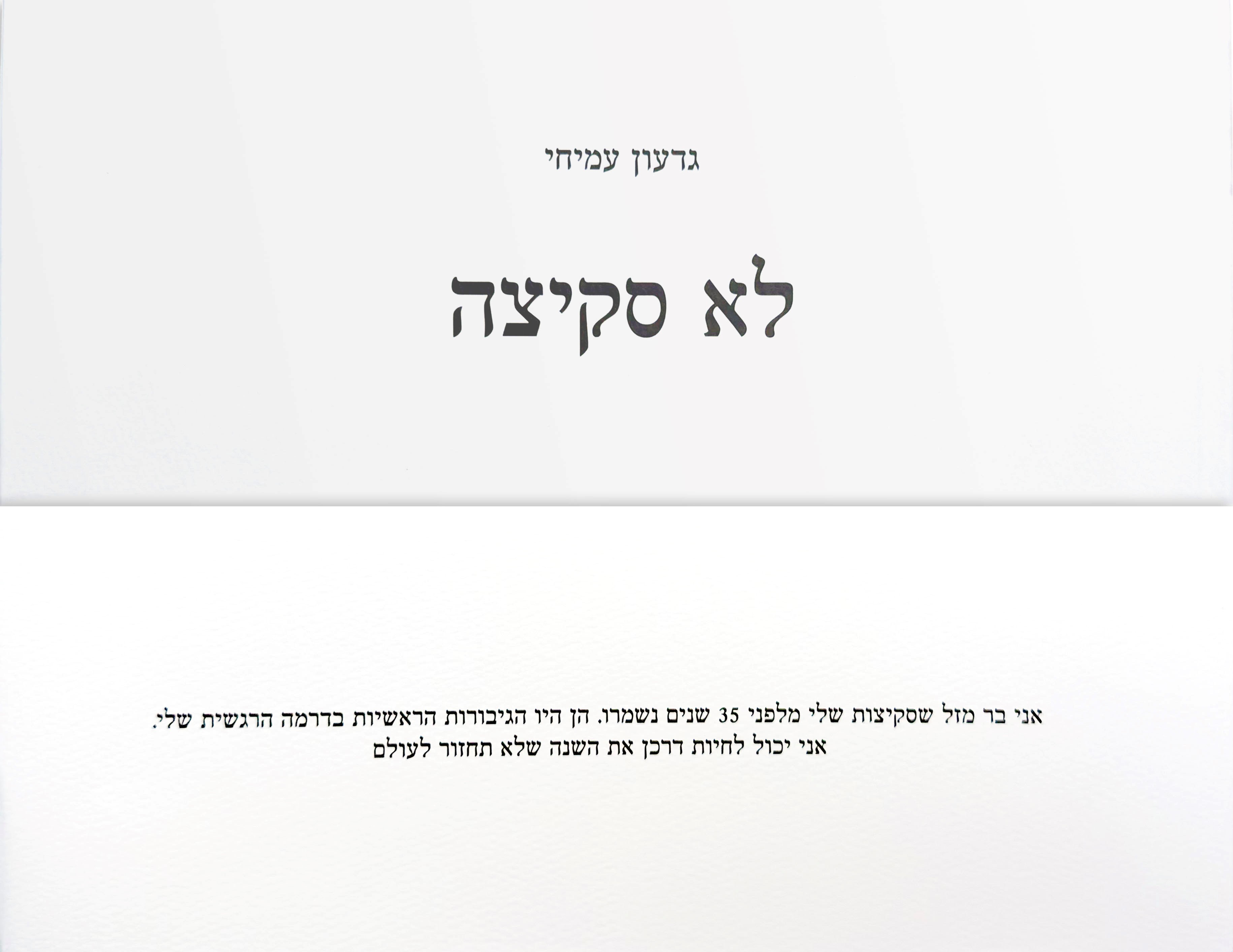 לא סקיצה