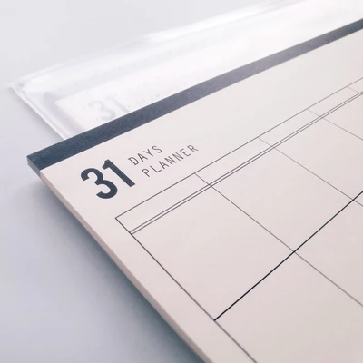 לוח תכנון חודשי 31Days Planner קריניטי KARINITI