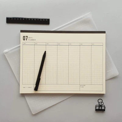 לוח תכנון שבועי 7DAYS PLANNER קריניטי KARINITI