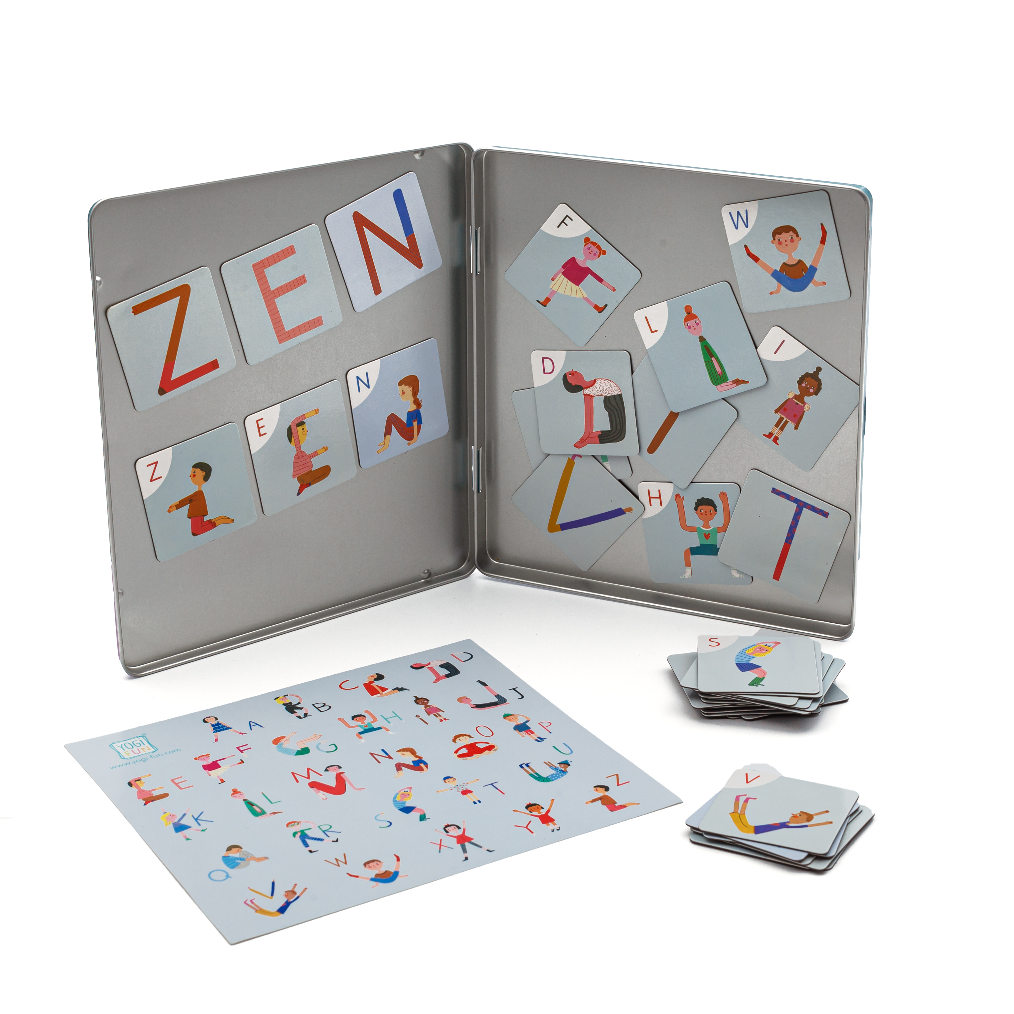 Yoga Abc Magnets מגנטים יוגה