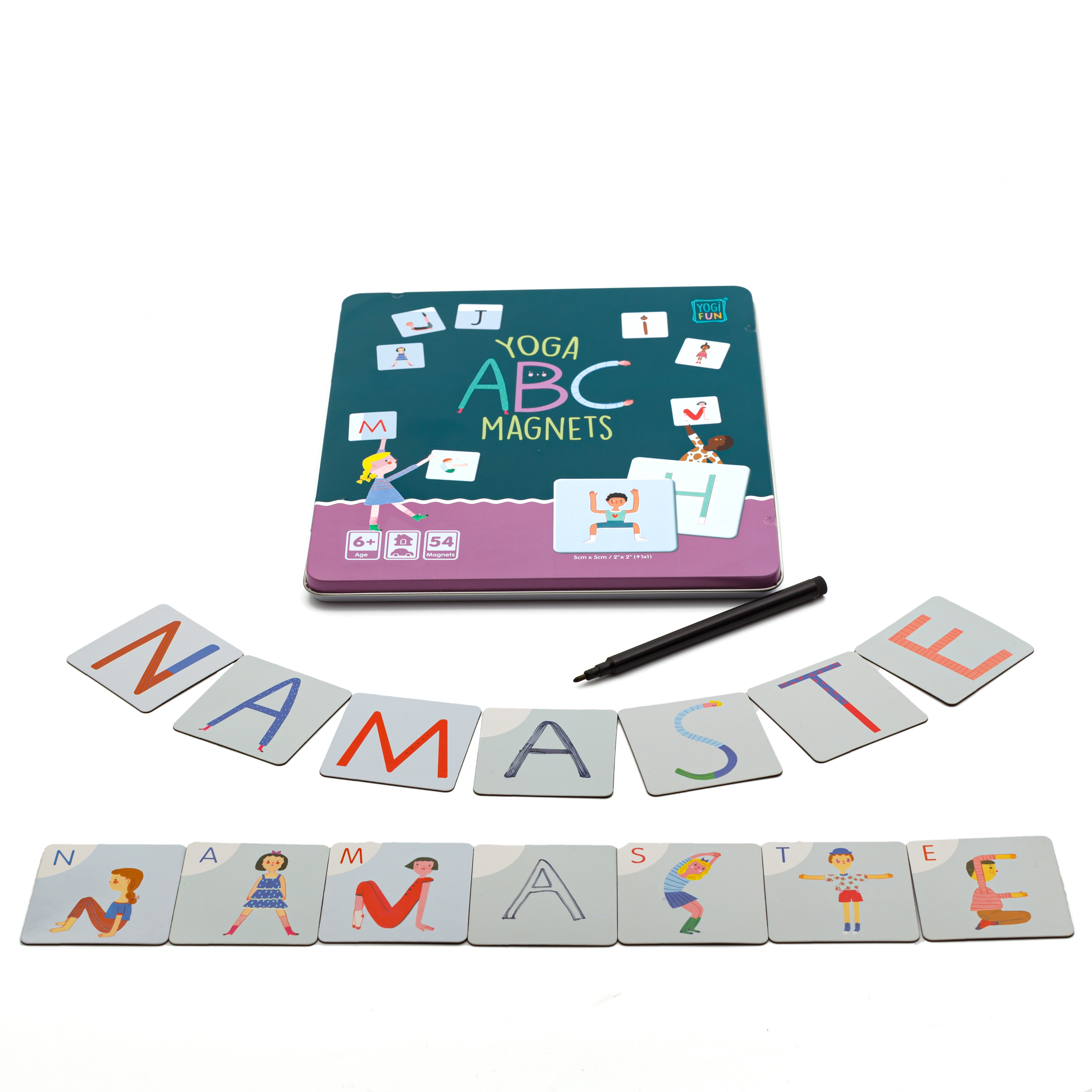 Yoga Abc Magnets מגנטים יוגה