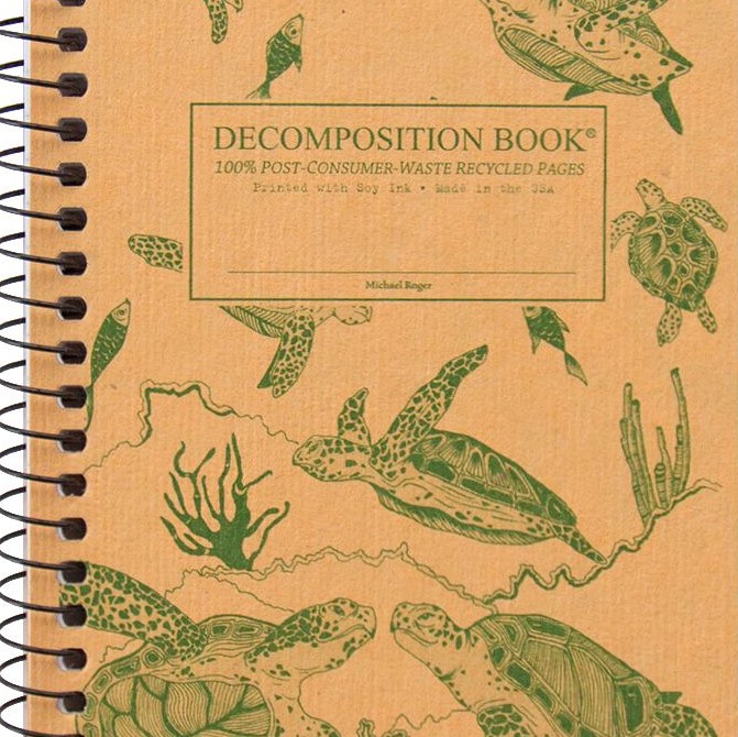 מחברת ספירלה Sea Turtles Decomposition