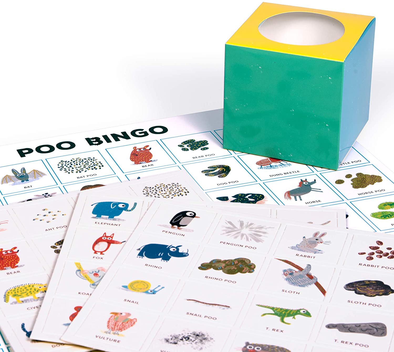 משחק בינגו Poo Bingo