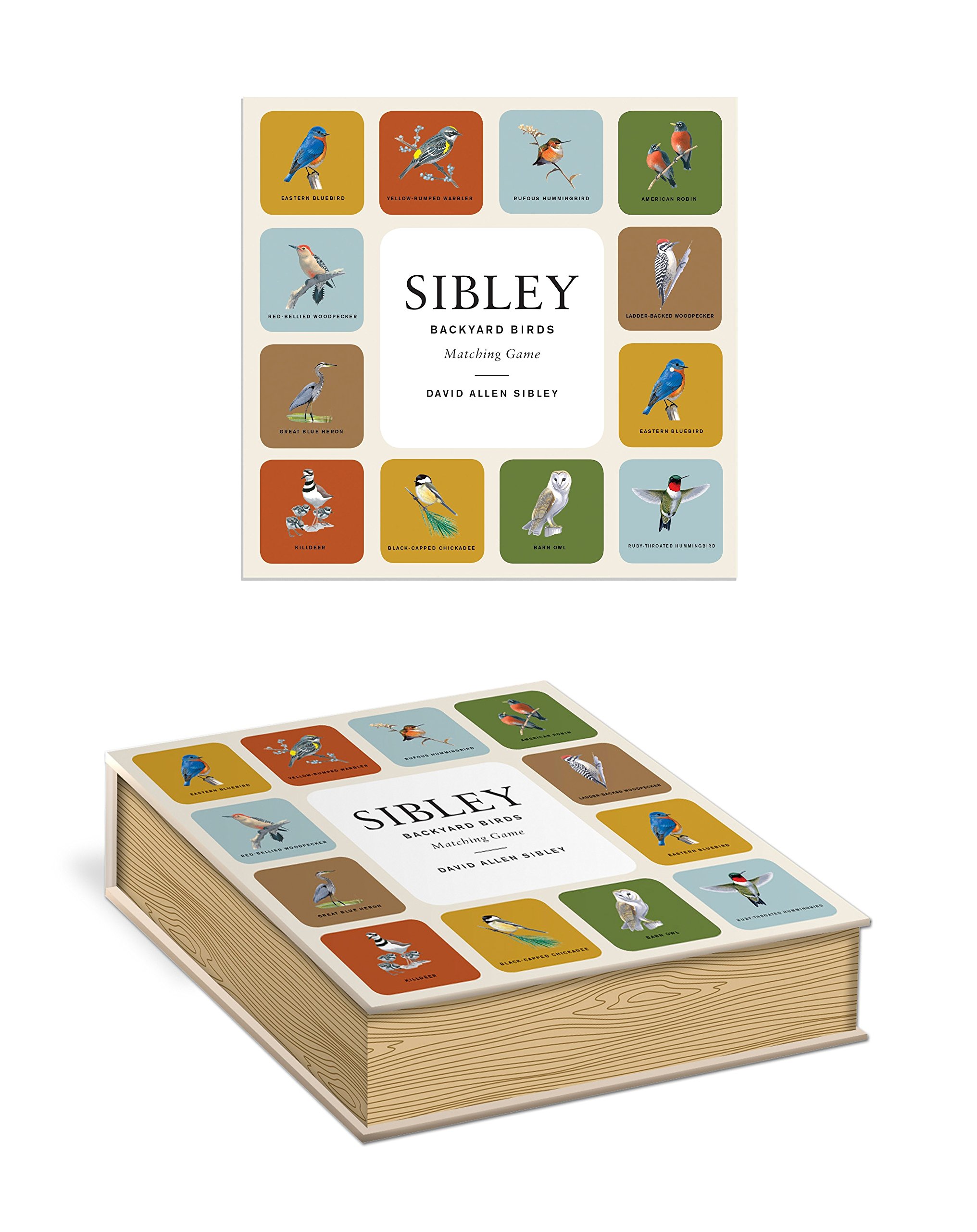 משחק זיכרון Sibley Backyard Birds Matching Game