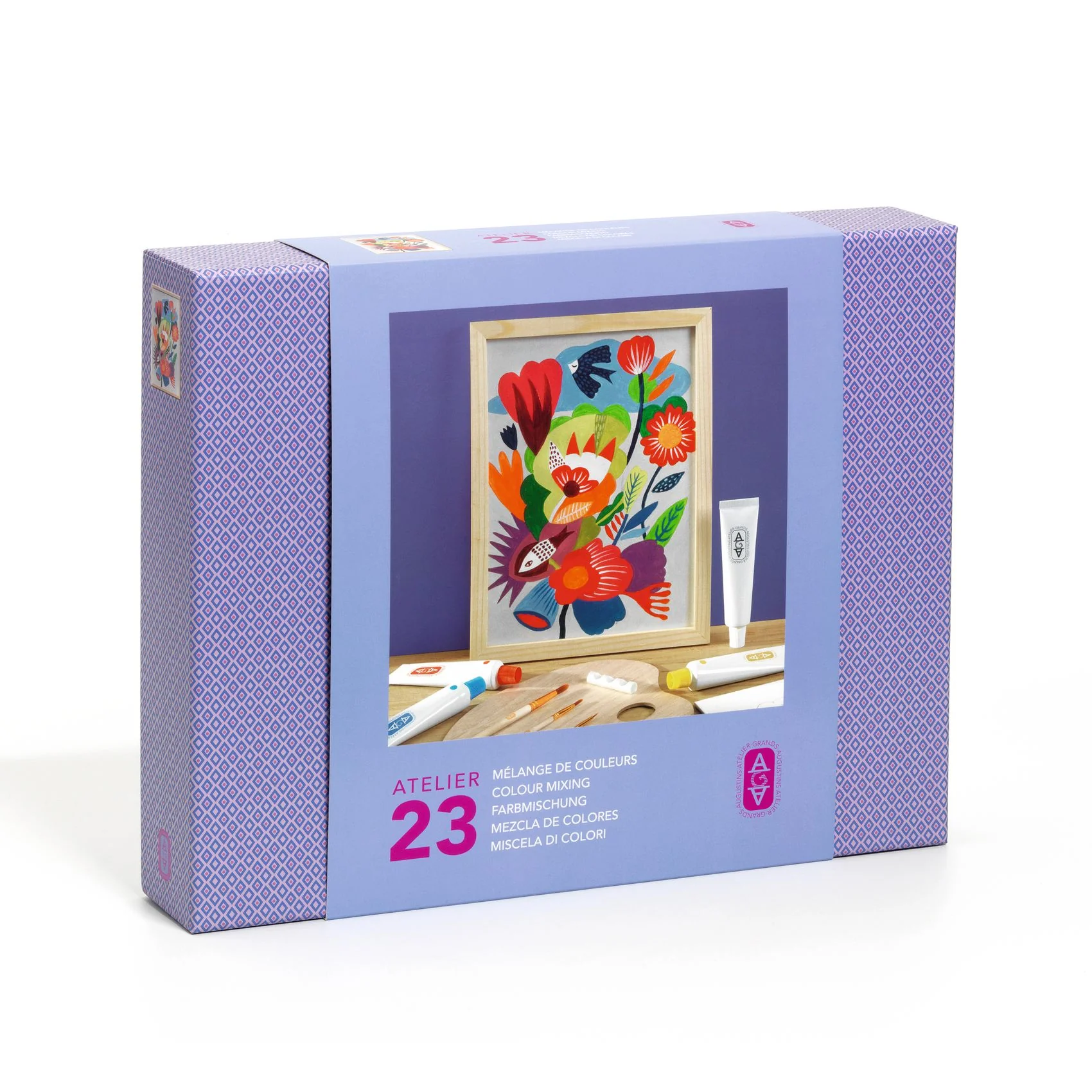 סדנת אמן 23 - צביעה באקריליק