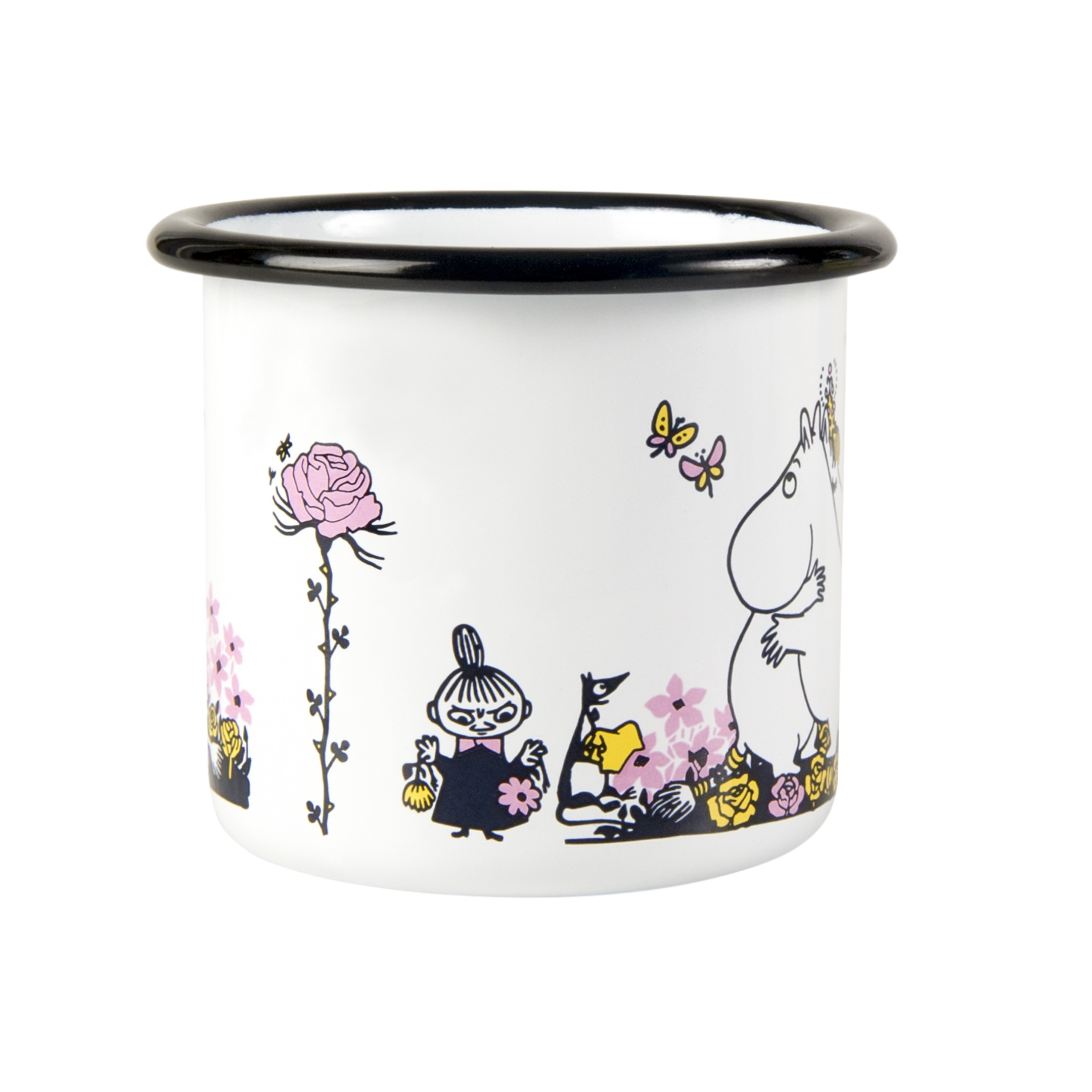 ספל אמאייל המומינים לבן Moomin Hug  (250 מ"ל)