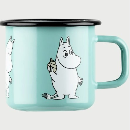 ספל אמאייל המומינים Moomin Retro (370 מ"ל)