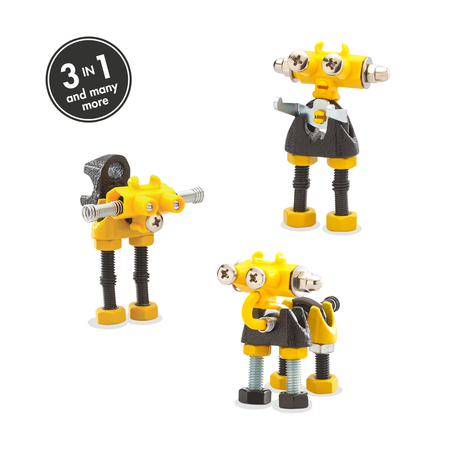 ערכת הרכבה רובוט מבית אופביטס (3 ב-1)