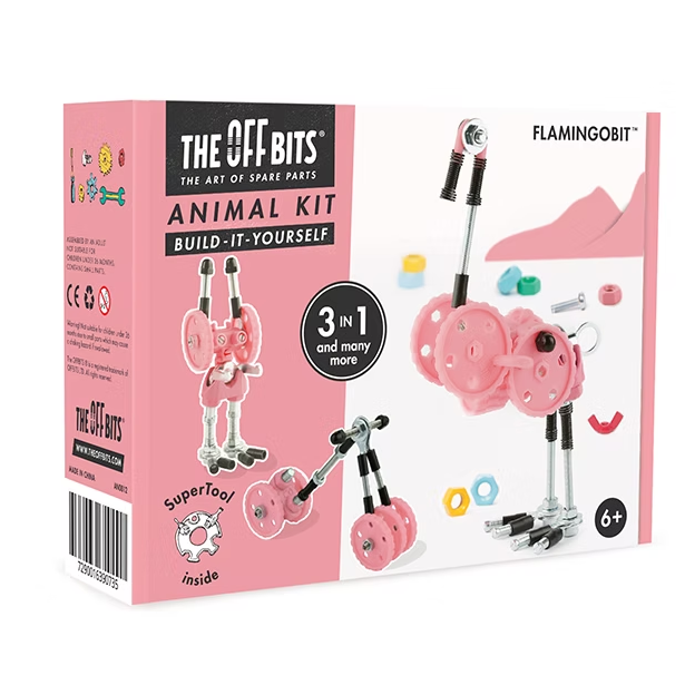 ערכת הרכבה FlamingoBit מבית אופביטס (3 ב-1)