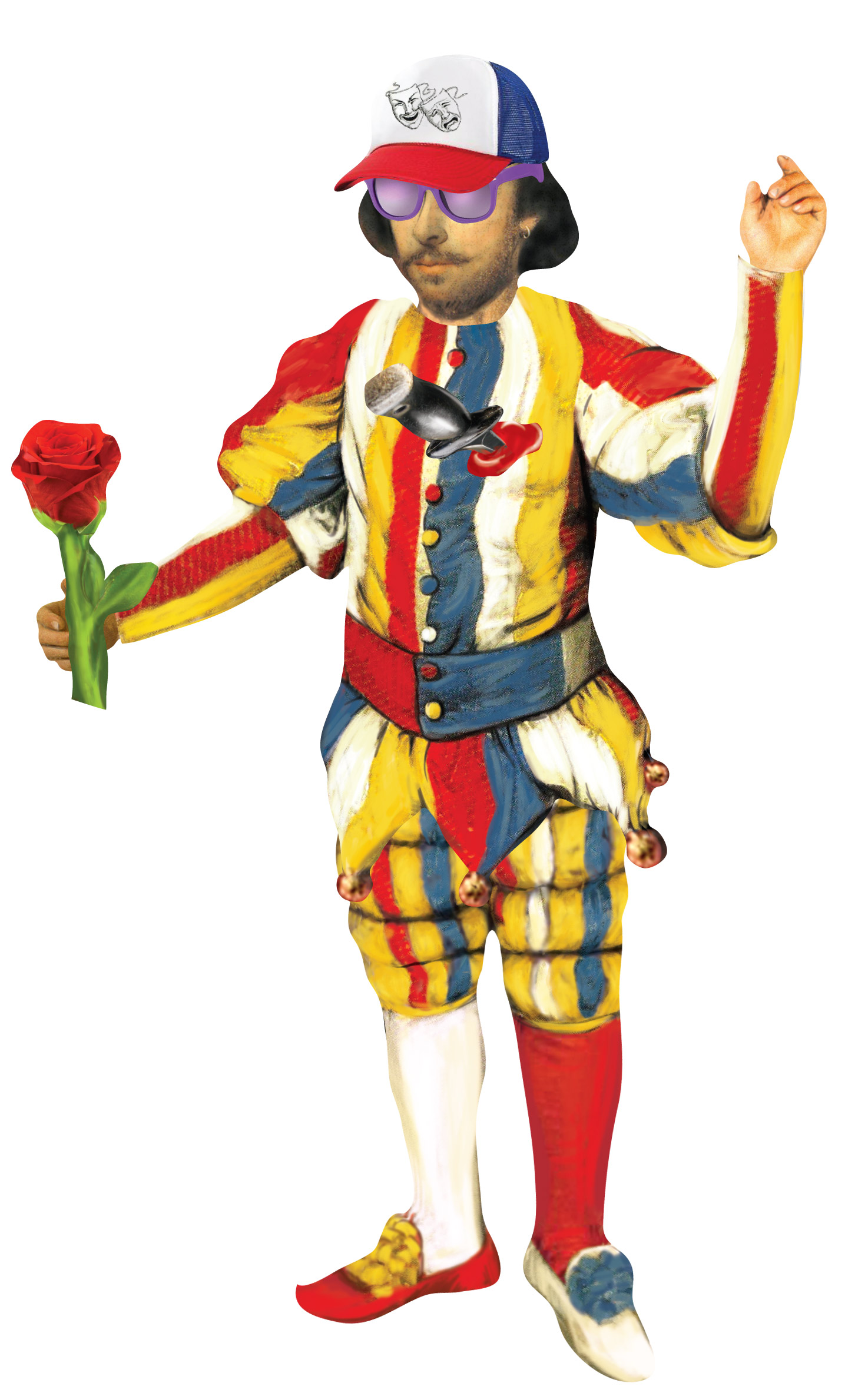 ערכת מגנטים שייקספיר Shakespeare Dress Up