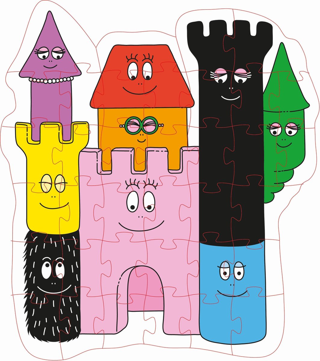 פאזל ברבאבא (טירה) 36 חלקים