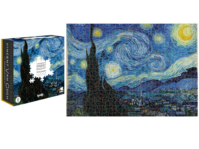 פאזל ואן גוך אלף חלקים Starry Night