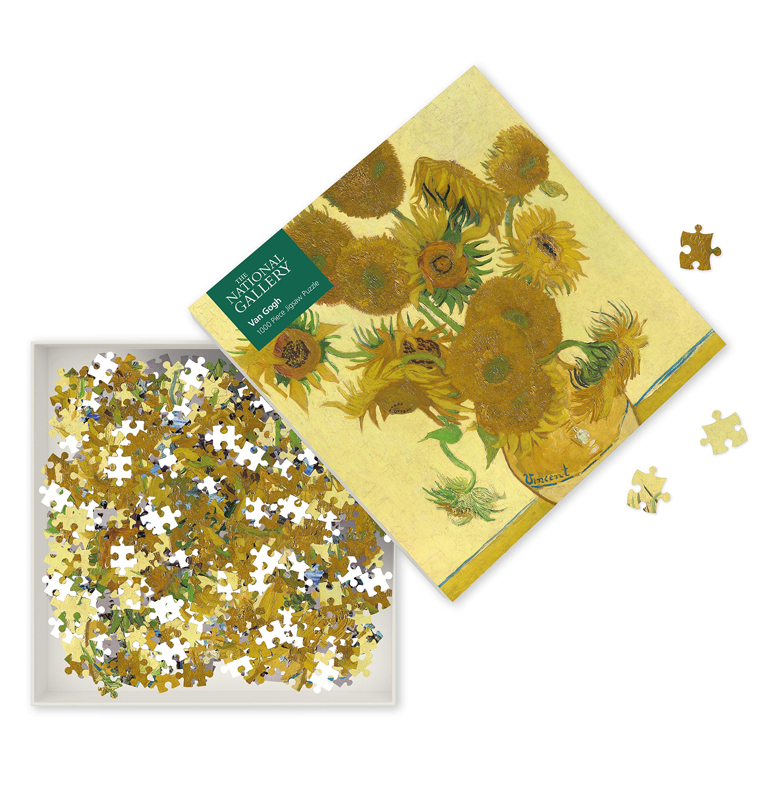 פאזל ואן גוך 1,000 חלקים Sunflowers