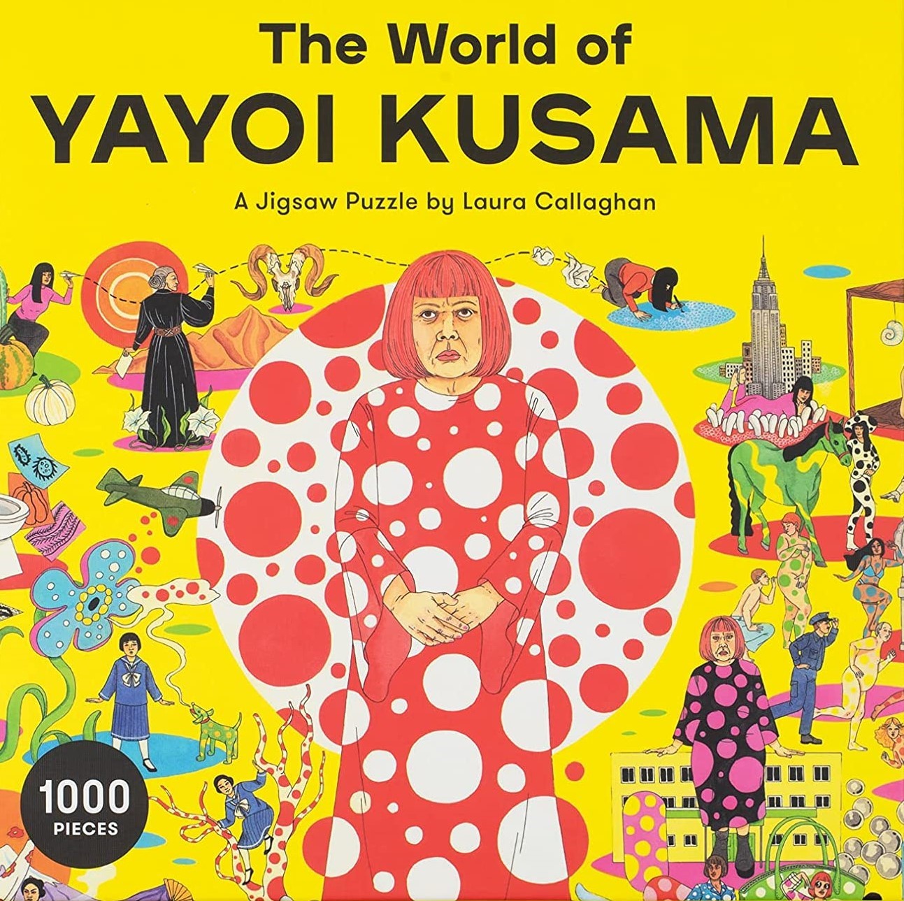 פאזל יאיוי קוסמה 1,000 חלקים The World of Yayoi Kusama
