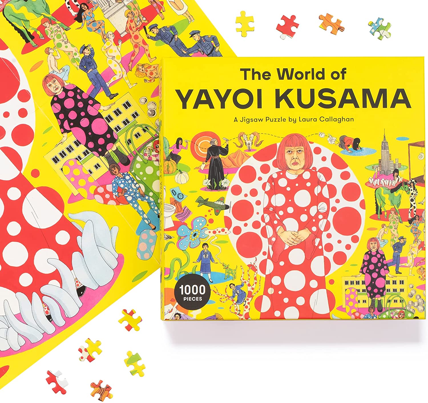 פאזל יאיוי קוסמה 1,000 חלקים The World of Yayoi Kusama