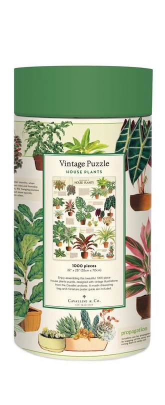 פאזל צמחי בית (House Plants) וינטג' 1,000 חלקים