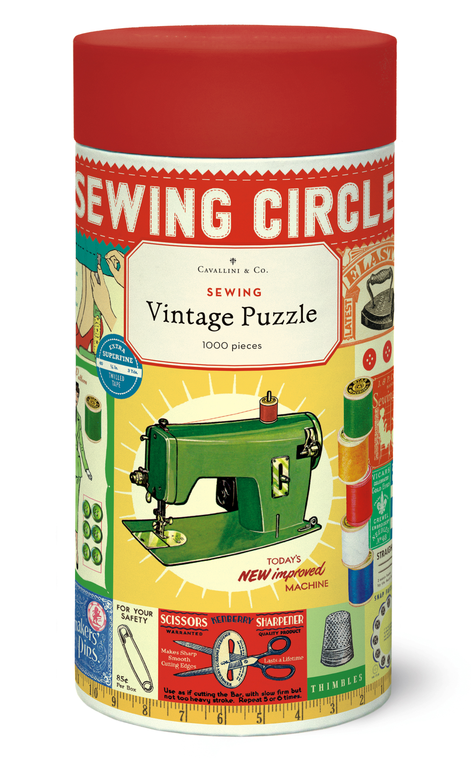 פאזל תפירה Sewing Circle וינטג' 1,000 חלקים