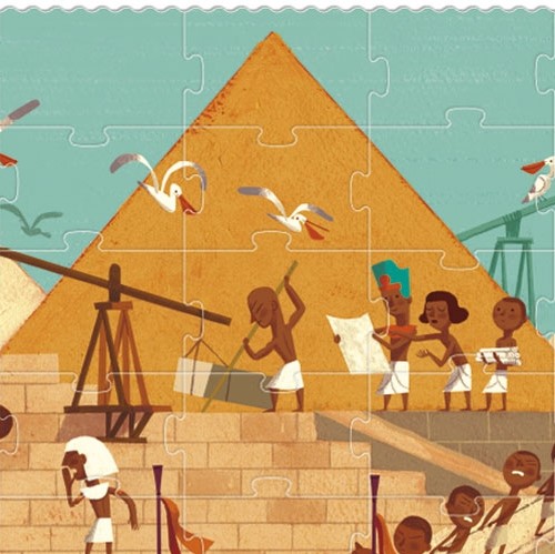פאזל 100 חלקים Go To The Pyramids