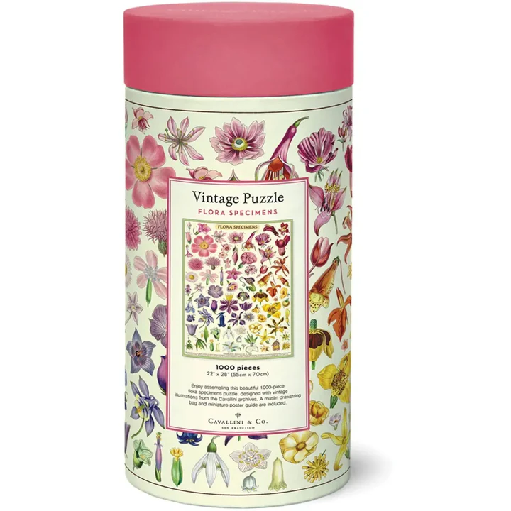 פאזל Flora Specimens וינטג' 1,000 חלקים