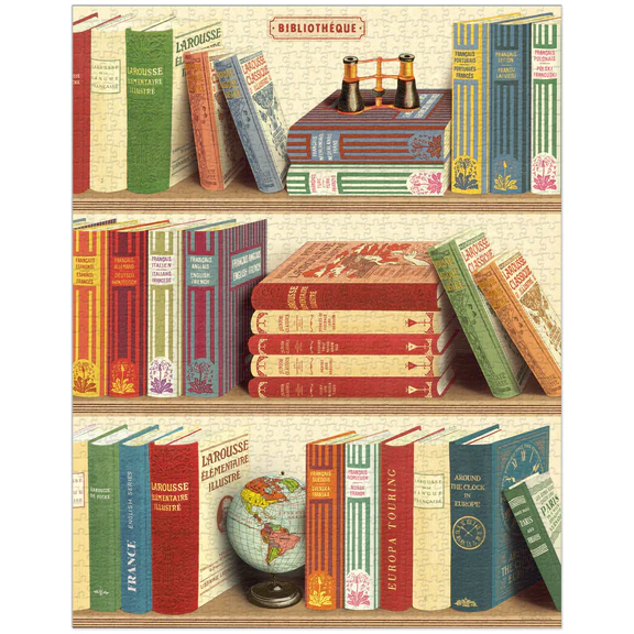 פאזל Library Books וינטג' 1,000 חלקים