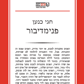 פנימדיבור: לראות אחרת בעקבות עמנואל לוינס