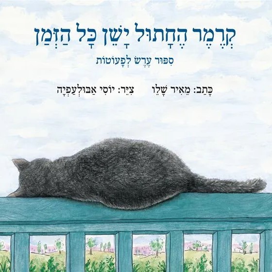 קרמר החתול ישן כל הזמן