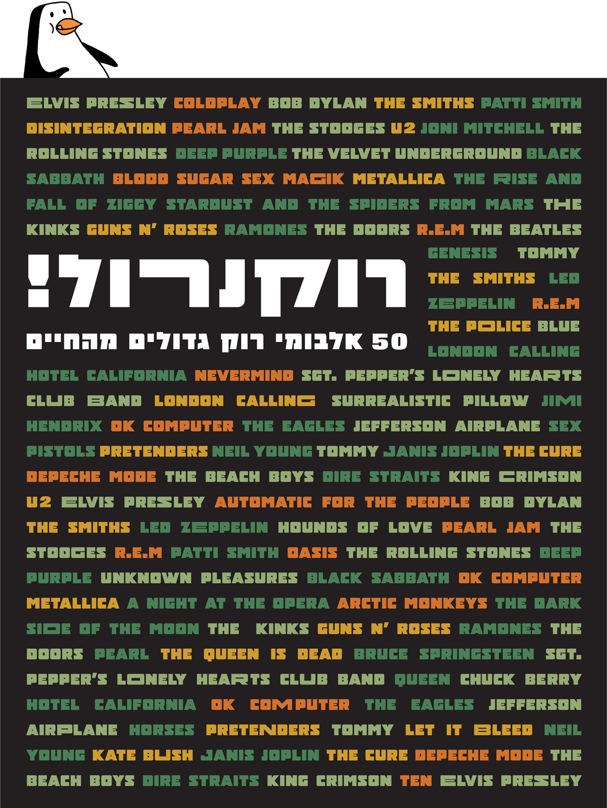 רוקנרול! 50 אלבומי רוק גדולים מהחיים