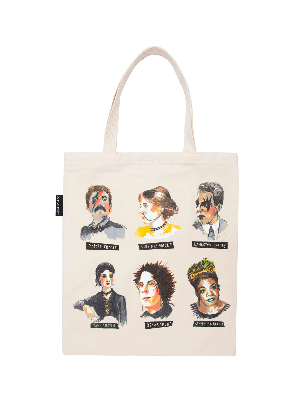 תיק בד סופרות/ים פאנק רוק Punk Rock Authors tote bag