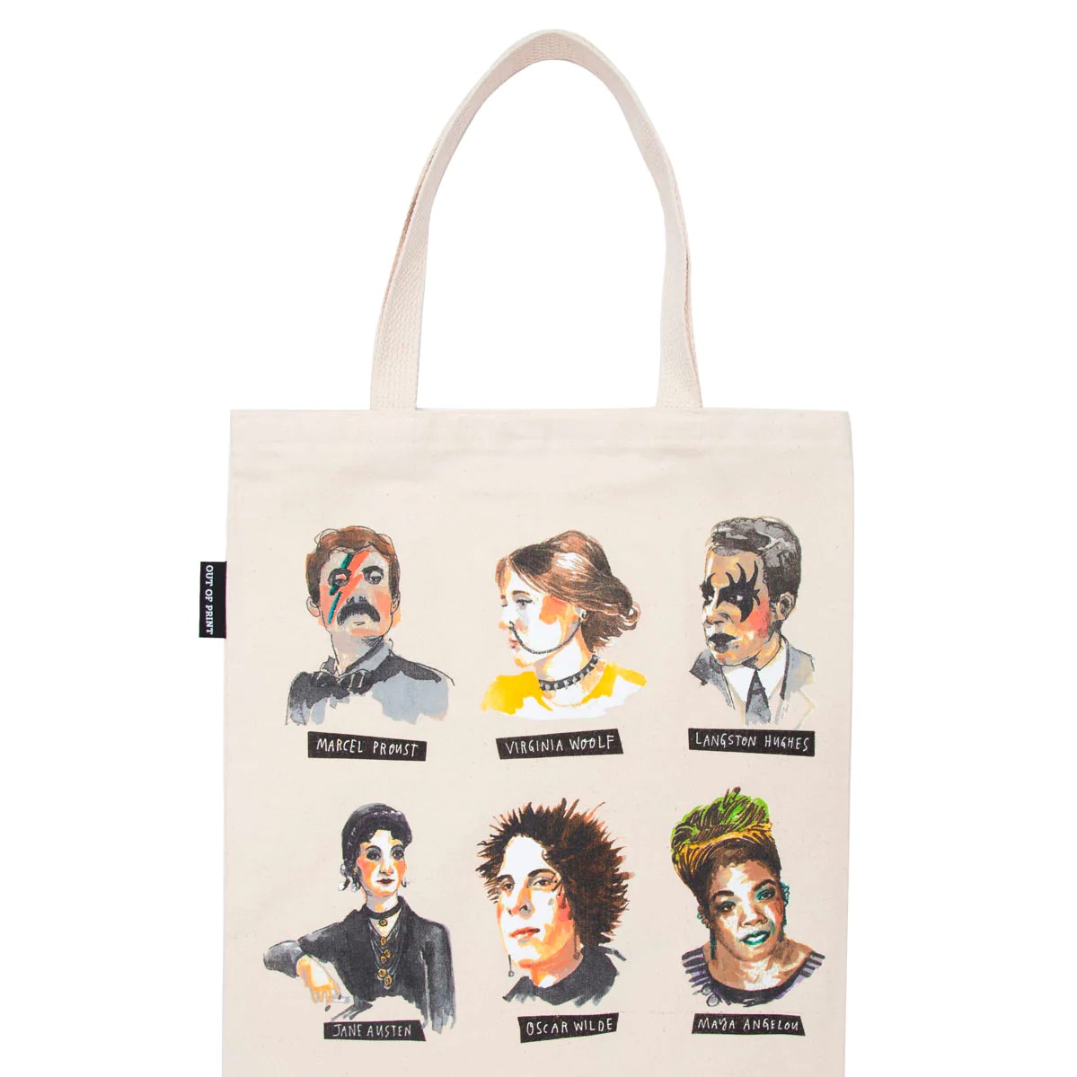תיק בד סופרות/ים פאנק רוק Punk Rock Authors tote bag