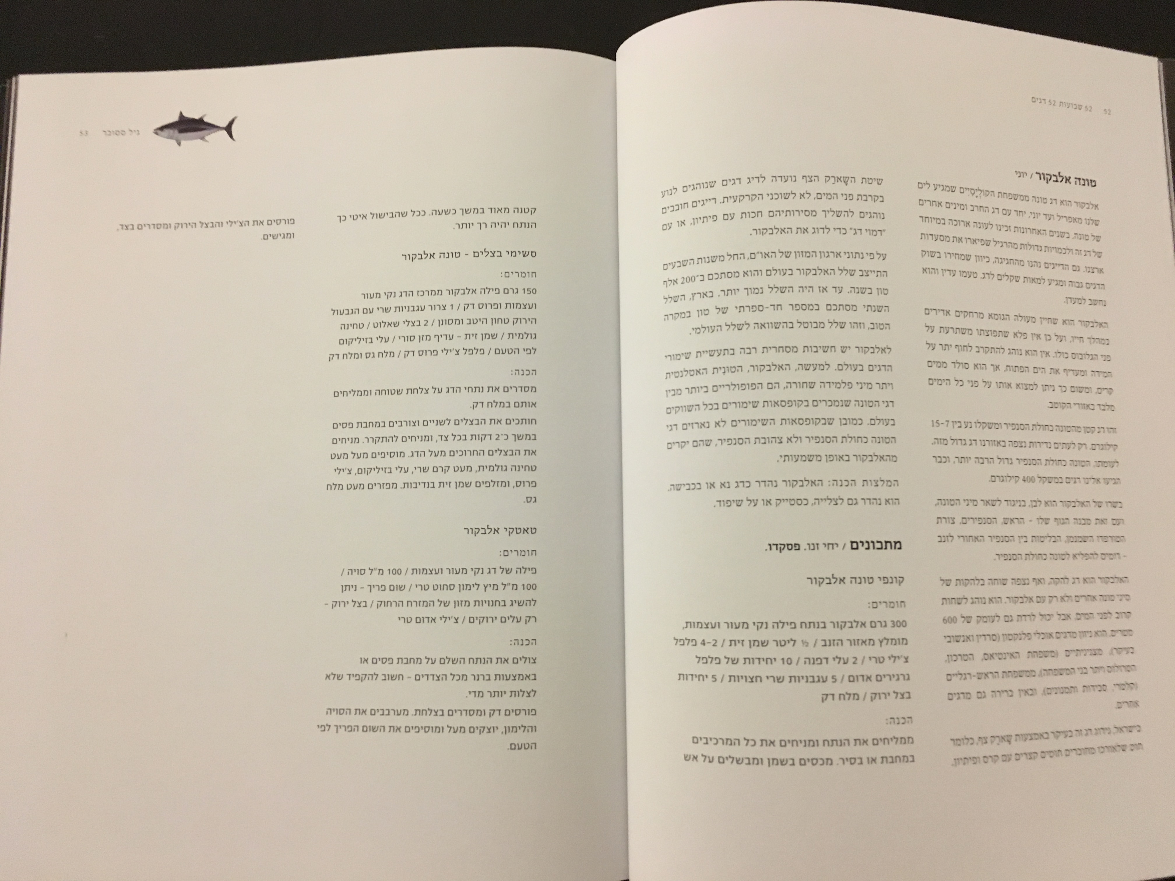 52 שבועות 52 דגים