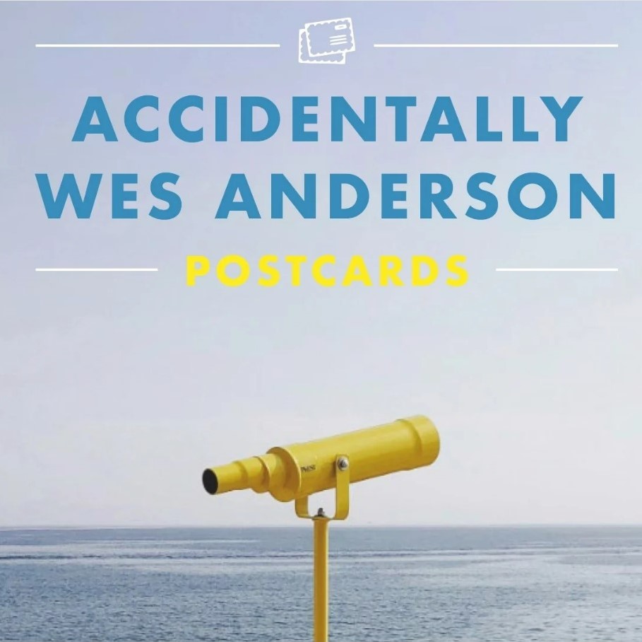 Accidentally Wes Anderson 26 Postcards גלויות