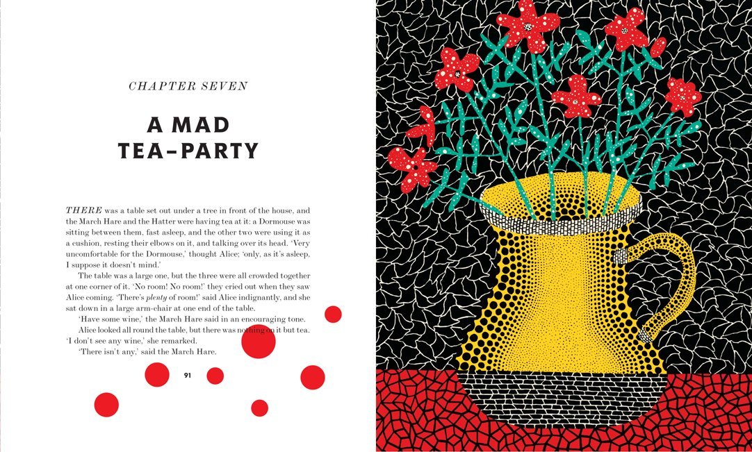 Alice's Adventures in Wonderland Artwork Yayoi Kusama