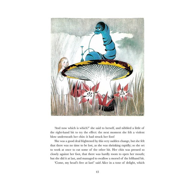 Alice's Adventures in Wonderland with illustrations by Tove Jansson