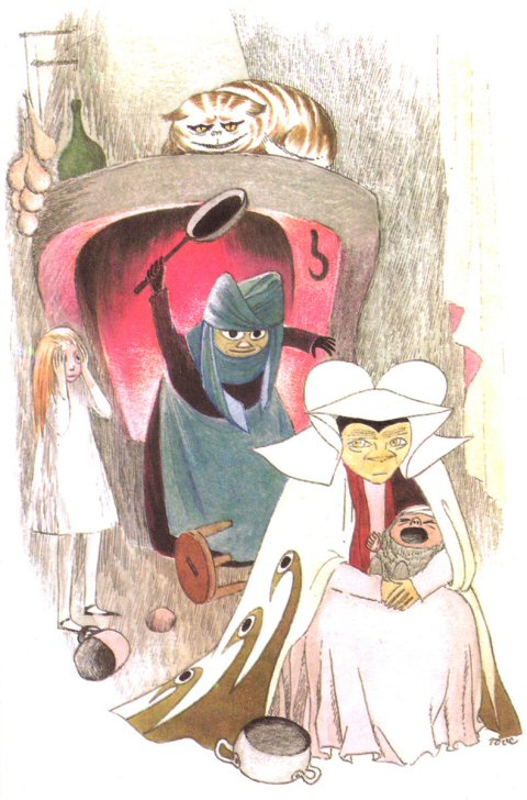 Alice's Adventures in Wonderland with illustrations by Tove Jansson