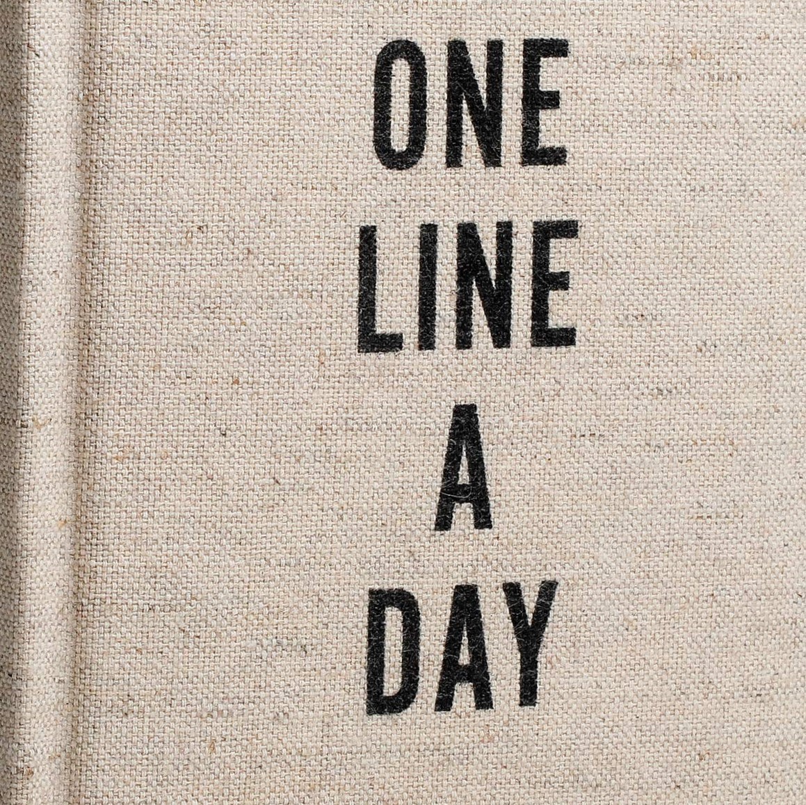 Canvas One Line a Day: A Five Year Memory Journal