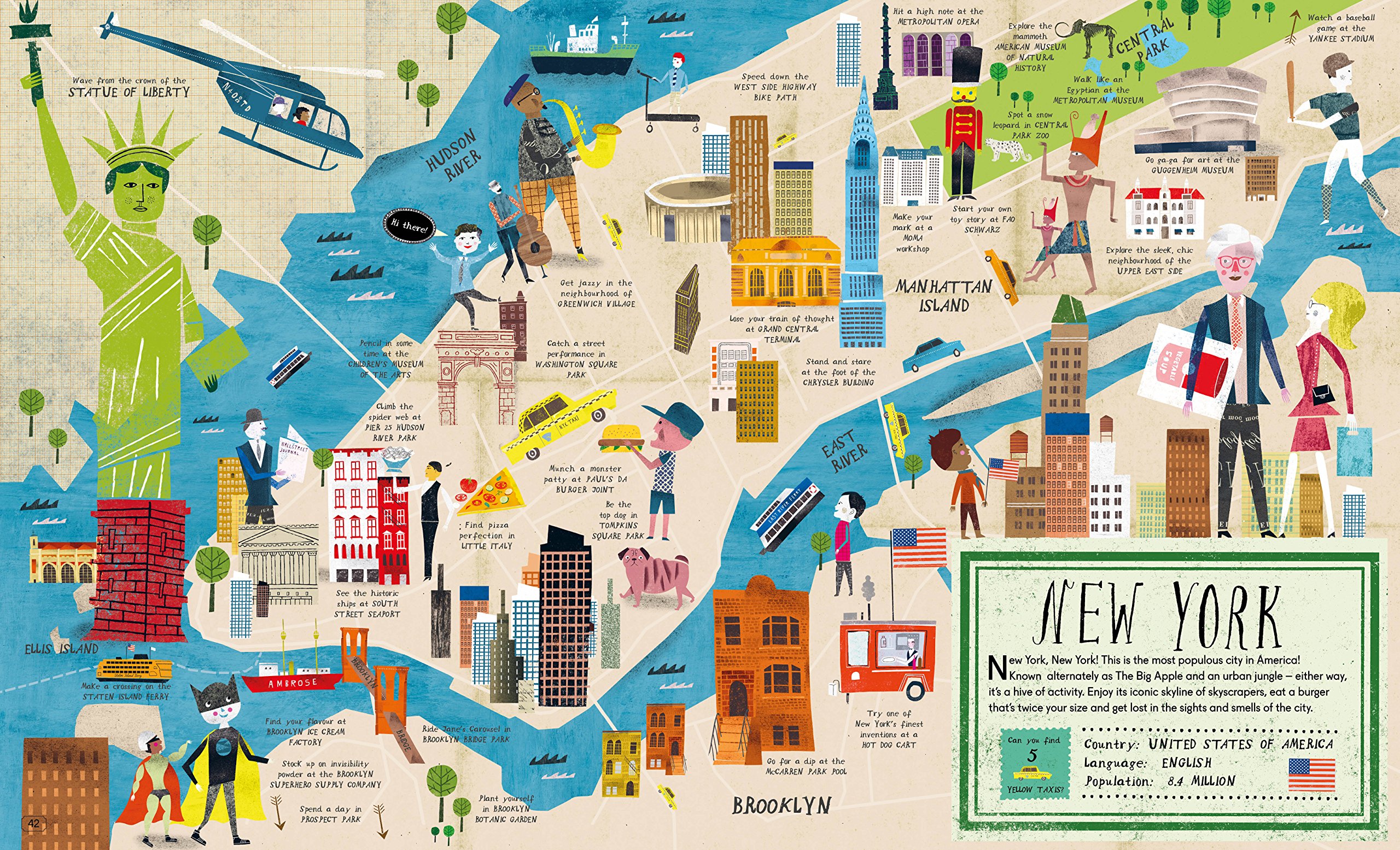 City Atlas: Travel the World with 30 City Maps