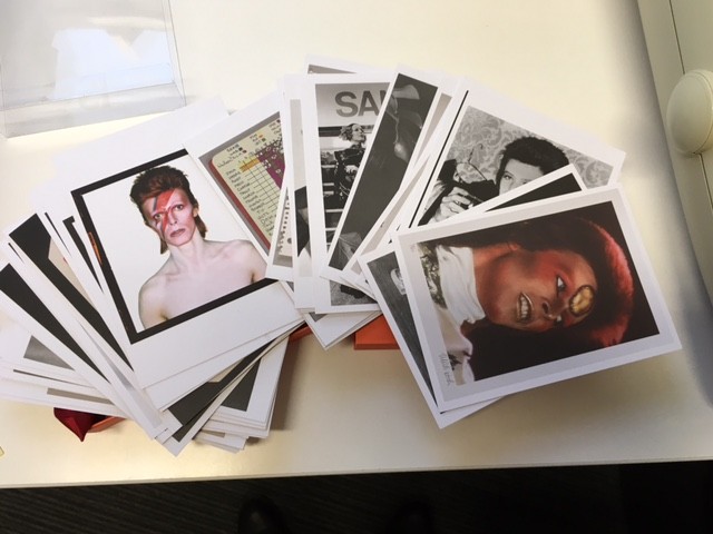 David Bowie is Leaving Hundreds of Clues Postcard Collection