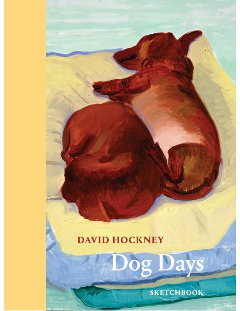 David Hockney Dog Days Sketchbook