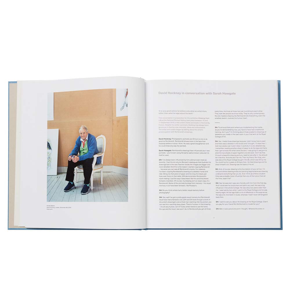 David Hockney Drawing from Life