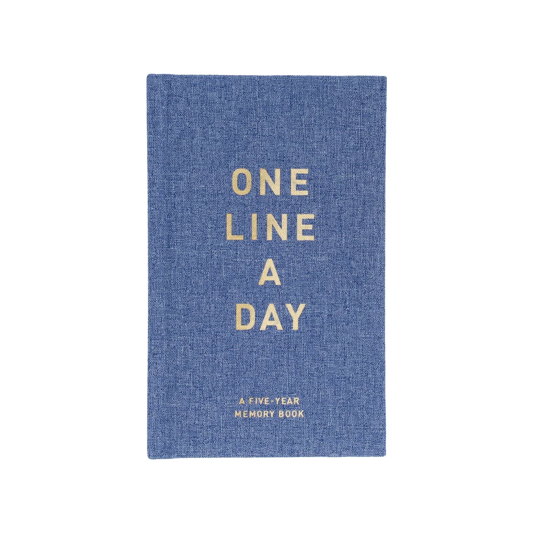 Denim One Line a Day: A Five-Year Memory Book