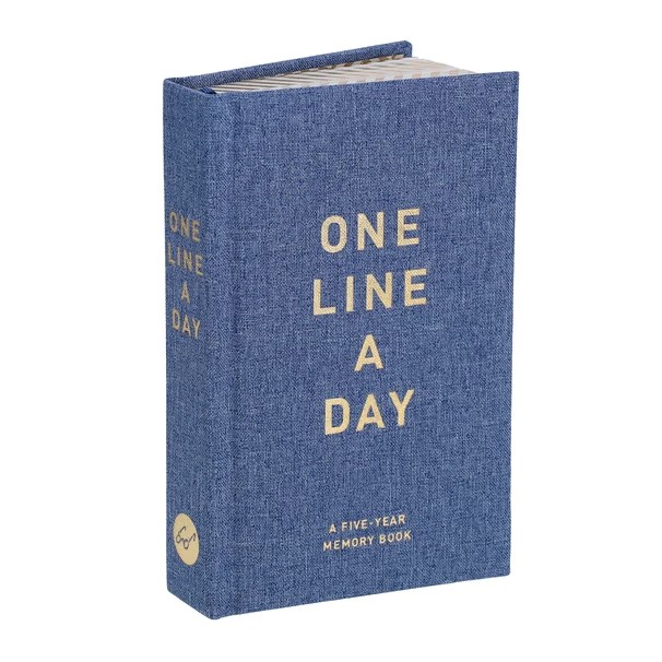 Denim One Line a Day: A Five-Year Memory Book