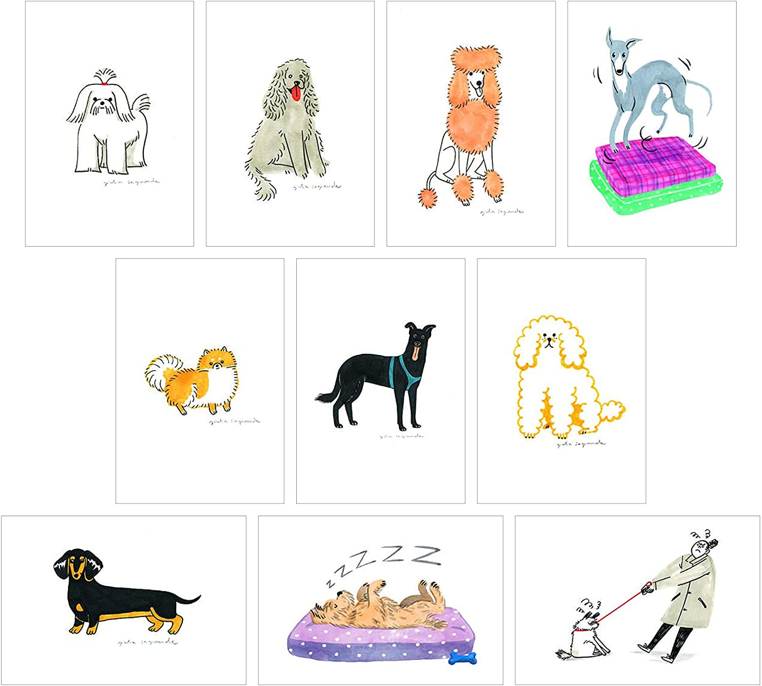 Dog Box: 100 Postcards by 10 Artists